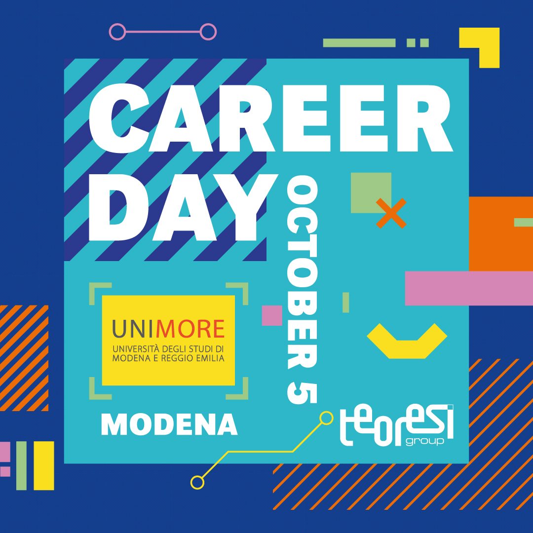 TEORESI AT MOREJOBS CAREER DAY 2023 UNIMORE EXPLORE YOUR CAREER